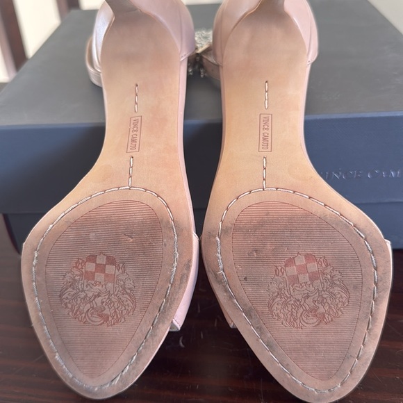 Vince Camuto Court light pink open toe ankle strap, heels, stilettos sandals 6.5 - Picture 11 of 15